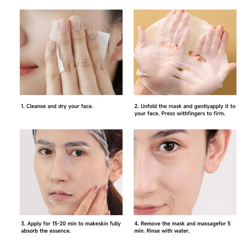 Tiefe Kollagen Anti-Falten Lifting Maske Kollagen Gesichtsmaske Über Nacht, Tiefe Kollagenmaske zum Liften, Straffen, Feuchtigkeitsspenden