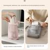 Large Capacity Mesh Toiletry Bag Breathable Washing Handbag Simple Toiletry Storage Bag  Girls
