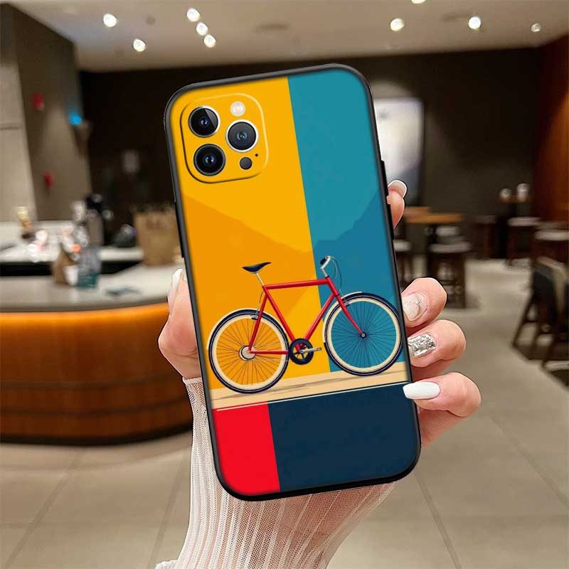 UP25 Cycling Bicycle New High-End Shell Phone Case for iPhone SE X XS XR 16E 17 11 Pro Max 8 7 6 6s Plus Air