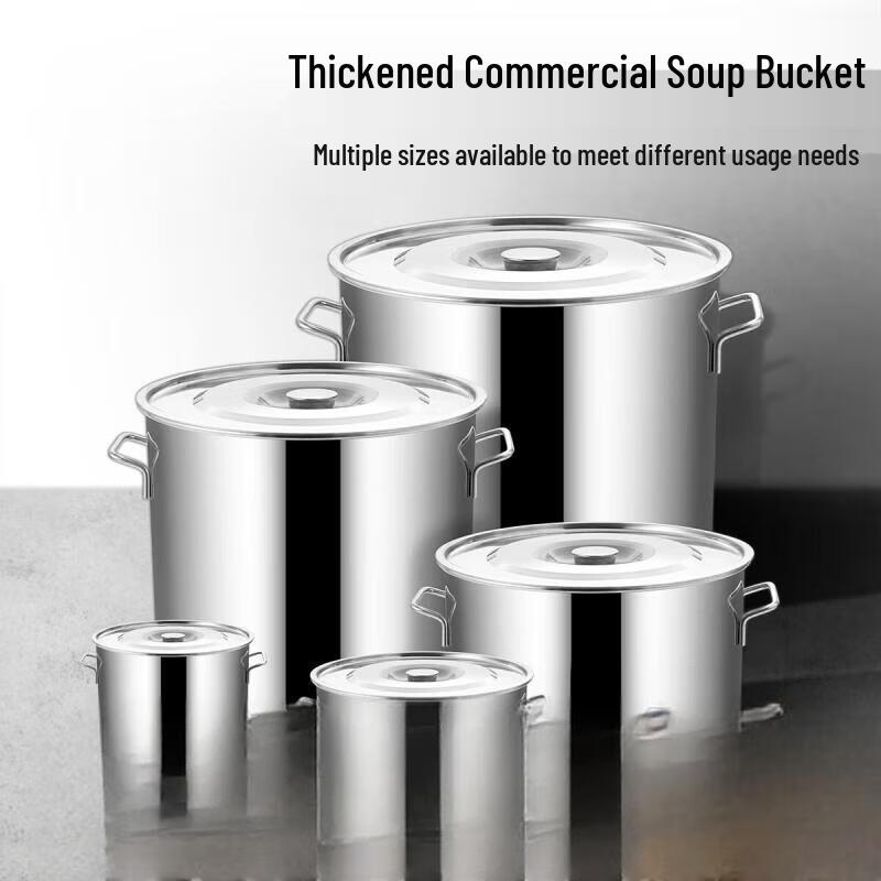 LETGANT Commercial Stainless Steel Multi-Purpose Pot with Lid