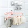 Foldable Clothes Drying Rack Wall Hanger Baby Children's Underwear Organizer Socks Towel Shelf with Suction Cup Home Supplies