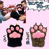 Neko Punch Handschuh Großes Plüschkissen Lustiger Gegenstand Ca.. 40 cm (Schwarz)