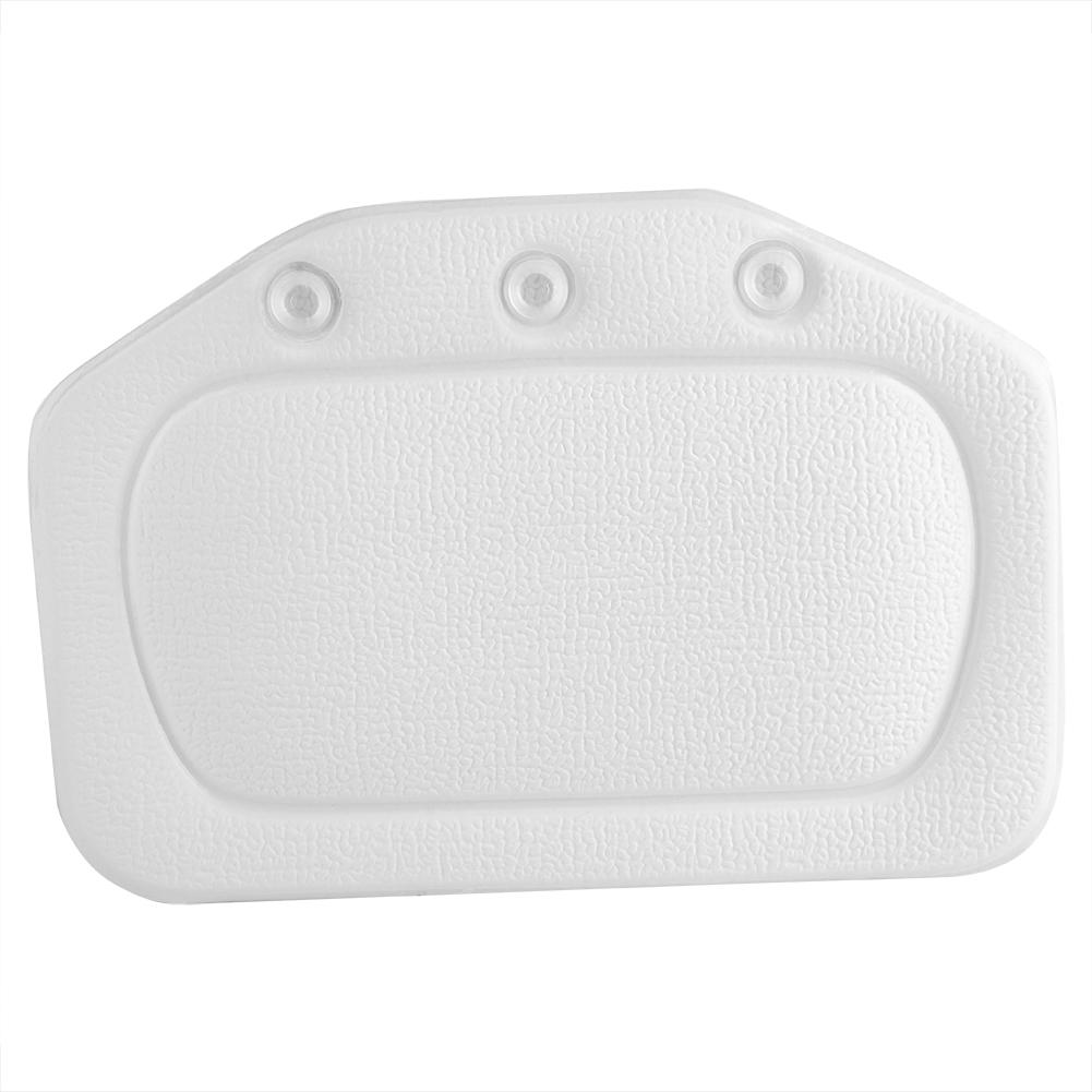 Soft Foam Padded Spa Bath Pillow Tub Headrest Head Neck Back Cushion Bathroom