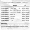 Baklukelåsfjær for Volkswagen Touran, Passat, Polo, Golf, Tiguan