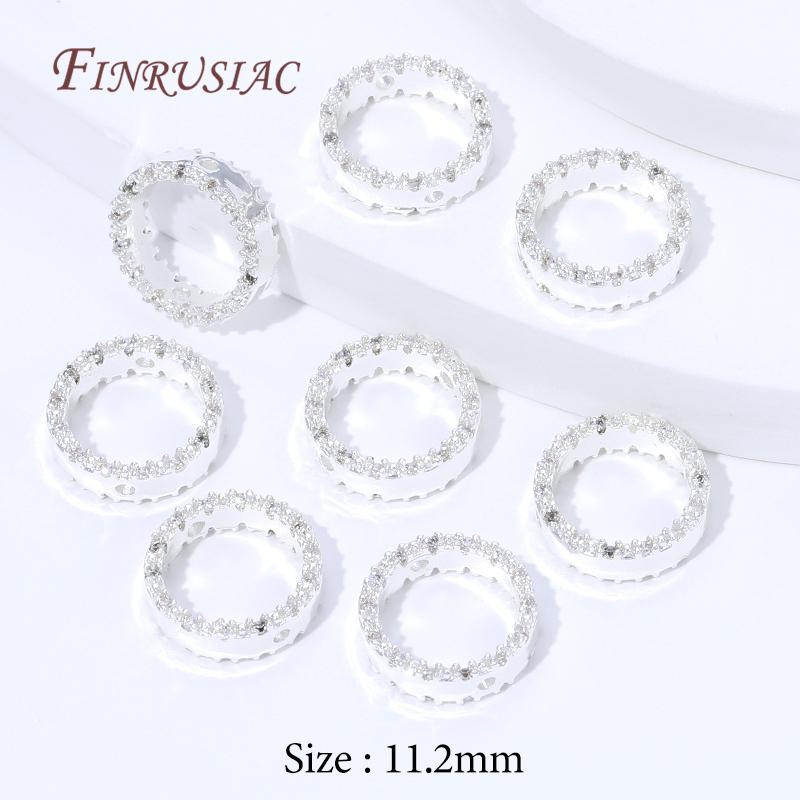 2/4/6Pcs 18K Gold Plated Brass Bead Frame,Flowers Bead Frame,Jewelry Making Supplies,DIY Necklaces&Bracelets Accessories