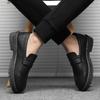 Mode Plateau Slipper Herren Freizeitschuh Schwarz Nicht Hohe Qualität Mode Elegant Sozial Luxus Sale Erwachsene Sommer PU Herren Lederschuhe
