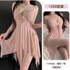 Yiyue Erotic Underwear Sexy Lace Seduction Nightdress Mesh Lace-up Gather Pure Desire Free Uniform Pajamas 1118