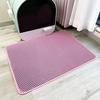 Double Layer Cat Litter Mat EVA Waterproof Cat Toilet Rug Litter Tray Sandboxes for Cat Litter Carpet Cat Litter Box Accessories