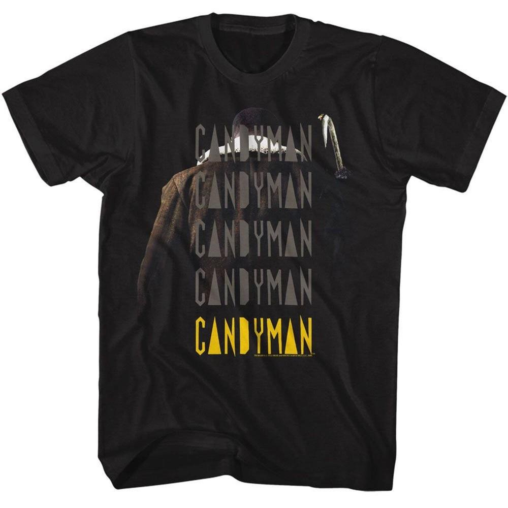 Candyman Movie Poster Black TShirt Unisex T-Shirt L