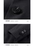 [Weaving Texture Pattern&Lightweight Single West] autumn crisp and stylish business casual men's suit jacket