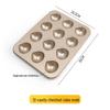 Gold Non-stick Chestnut Cake Baking Mold