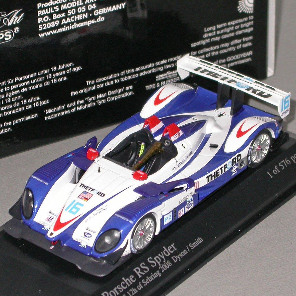 

Minichamps DP Porsche RS Spider DYSON 4 место Завершенное изделие 1/43 (Себринг 08)