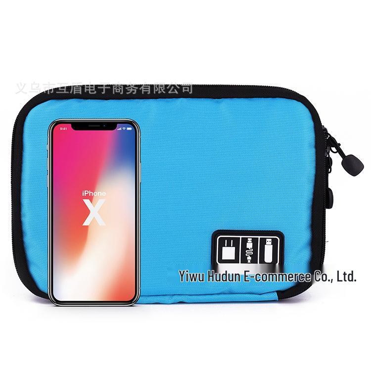 Travel Digital Accessories Organizer: Earphone & Charger Storage Bag