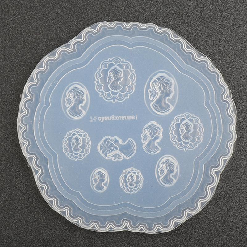 Forma do zdobienia paznokci 3D Silikonowa Kombinacja Forma Dekoracyjna Łuk do Zdobienia Paznokci Narzędzie do Tworzenia Zdobień Paznokci Silikonowy Szablon do Rzeźbienia Forma