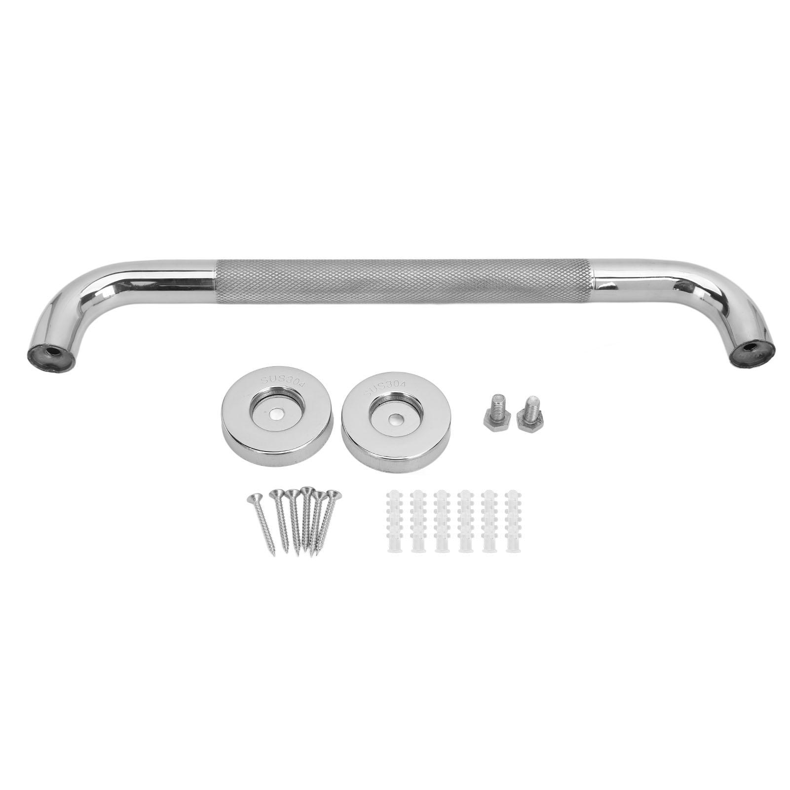 

Поручень для ванной, душевая ручка для баланса, противоскользящий поручень для инвалидов для семейного дома Silver