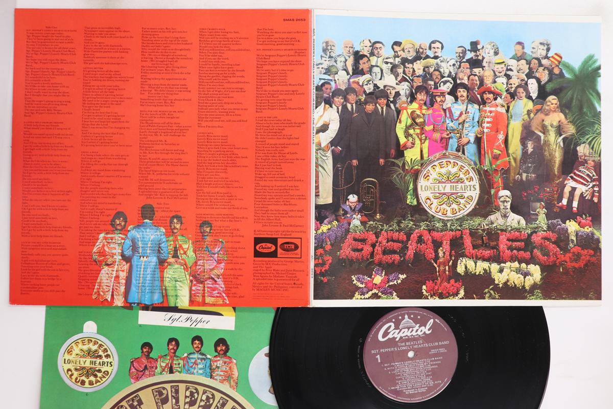 

LP Пластинка BEATLES - Sgt. Клуб одиноких сердец Пеппера Ba SMAS2653 CAPITOL 1978 США Рок Б/У