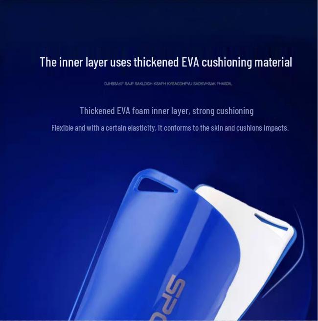 Professional Football Shin Guards - Competition & Training Protective Gear for Calf and Tibia