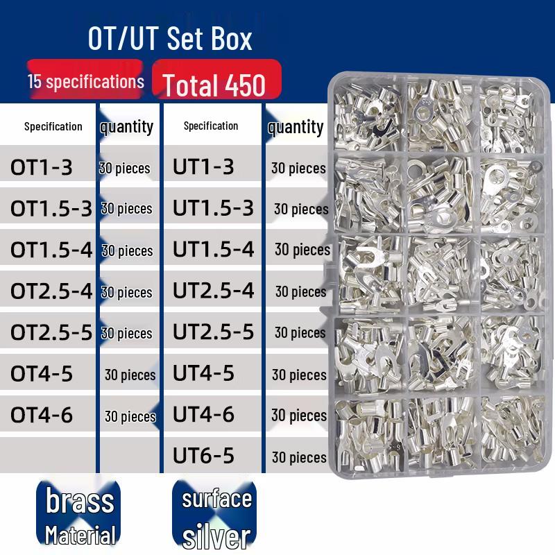 Cold Press Wire Terminal Assortment Kit