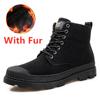 Fashion Men Shoe 2024 Fashion High Quality Men's Motorcycle Boots New Male Comfortable Walking Shoe Genuine Leather Sewing Boots for Men