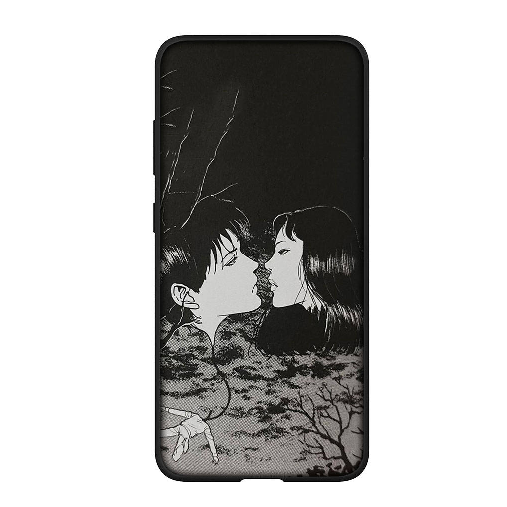 

для Samsung Galaxy S24 S23 iPhone 16 15 14 Xiaomi Redmi Note 13 12 11 10 8 9 Pro Max X XR чехол для телефона Lovely Tomie Cartoon Junji Ito OPPO Huawei Cover for Realme C55 ceil