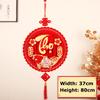 1PC Decorations Ceremony Tassel Hang Blessing Red Spring Festival New Year Traditional Festive Atmosphere Brightly Colored