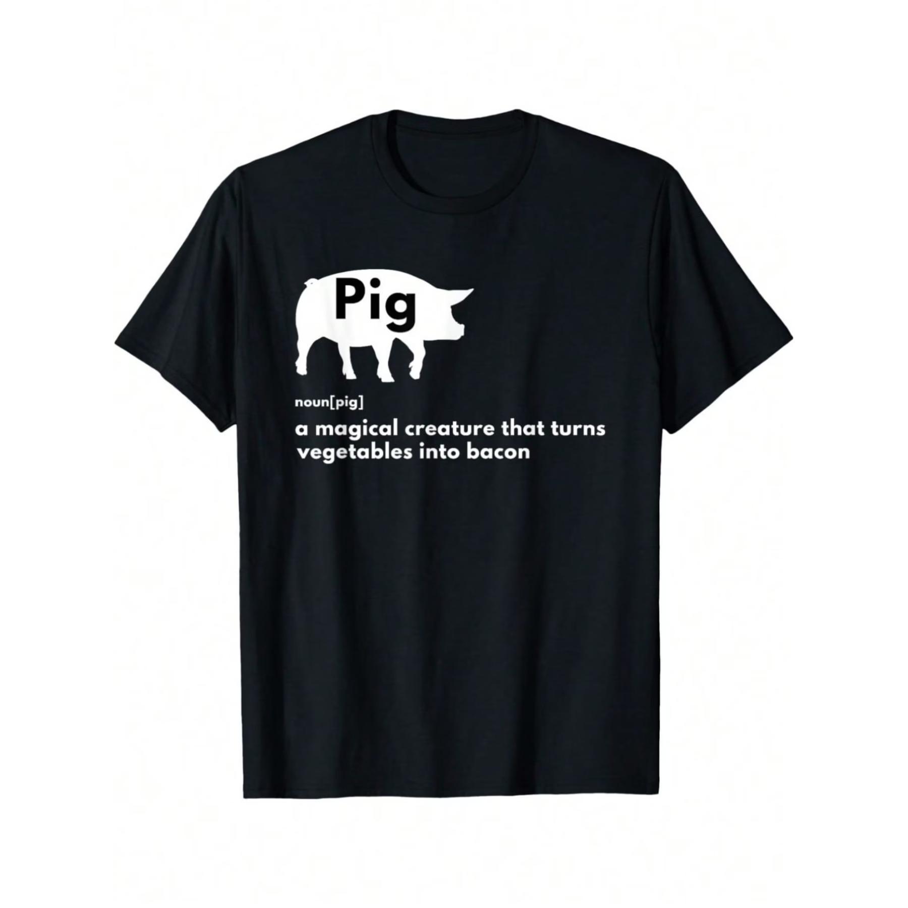 

Funny Pig Definition - T-Shirts for Couples Who Are Interesting Bacon Enthusiasts XXL