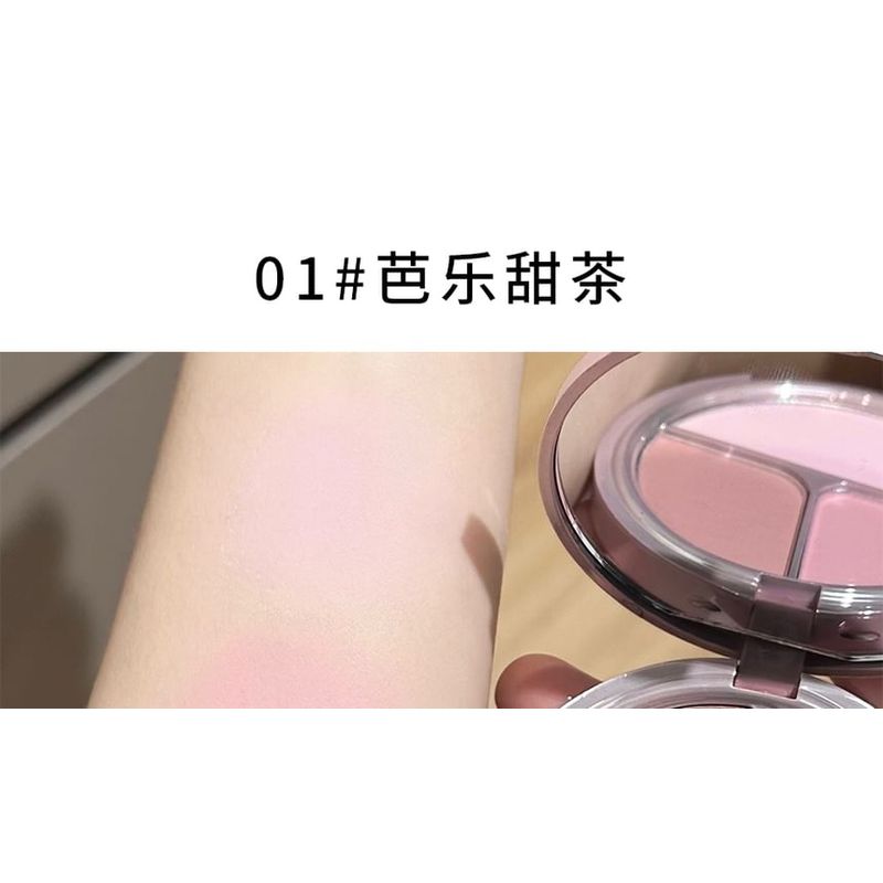 Art Value - Little Bear Knight 3-Color Blush Palette - 3 Types
