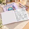 Coloring Book for Adults Cozy Moments Book, Thick Cotton Pulp Paper Drawing Pad, Detailed Relaxing Line Art Illustrations Daily Life Patterns
