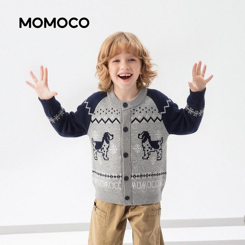 Mami Maka Boys' Casual Crewneck Knit Sweater