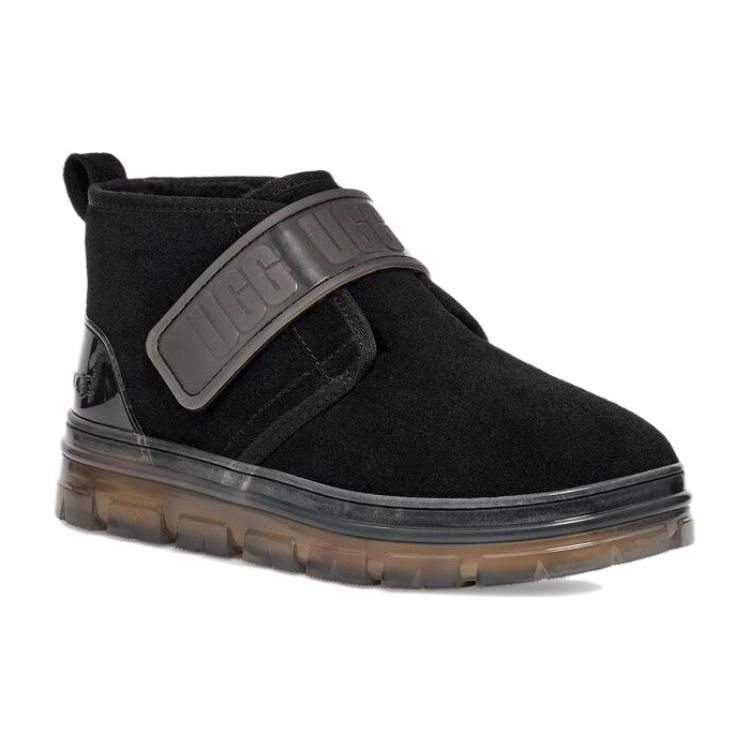 UGG Modische Bequeme Outdoor Kurzstiefel Damenstiefel Schwarz 1137030-Schwarz