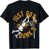 Gerade gedunkt Basketball Taufe Slam Dunk T-Shirt