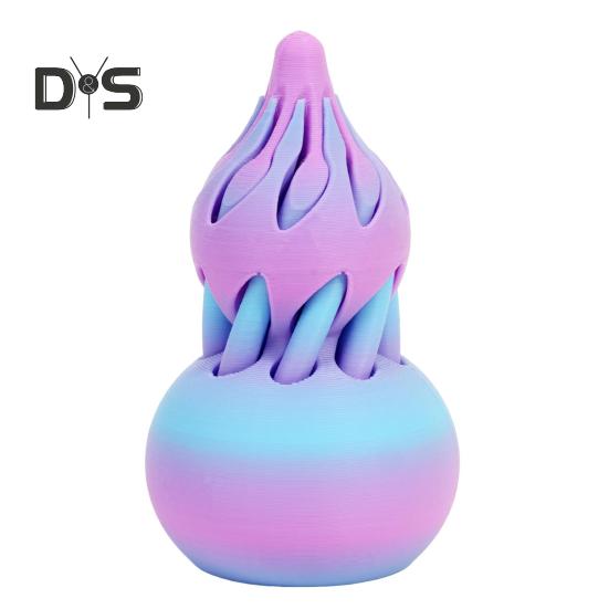 

Спіральна іграшка-непосида Неможлива іграшка-гарбуз Іграшка-непосида з 3D-друком Спіральна іграшка-гарбуз Міні-вихрова нитка Ілюзія Декор для робочого столу Подарунок для зняття стресу B