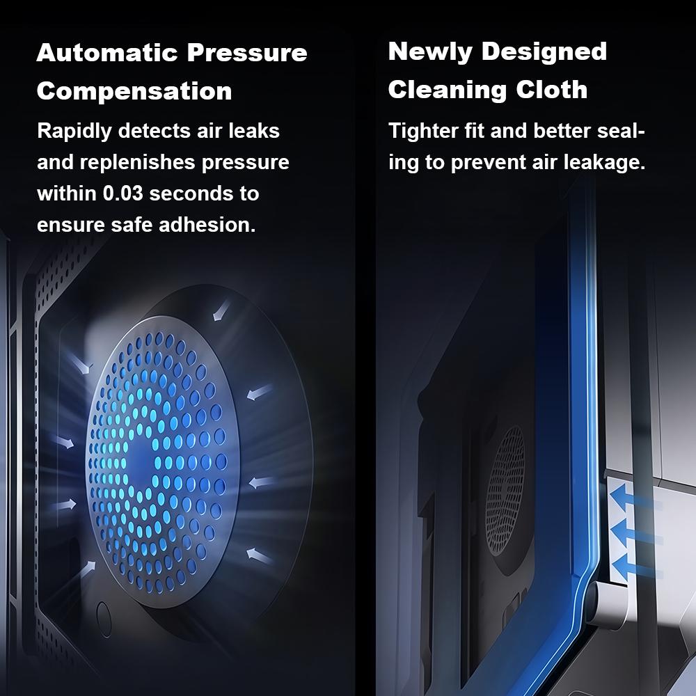 2025 NEW Robot Window cleaner Liectroux S9,Updated Laser, 2 roller brushes,6-way water pump spray,9KPa,app control,voice prompts
