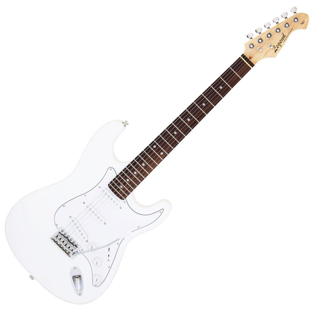 

Электрогитара Legend WH White Strat Type с кейсом LST-Z