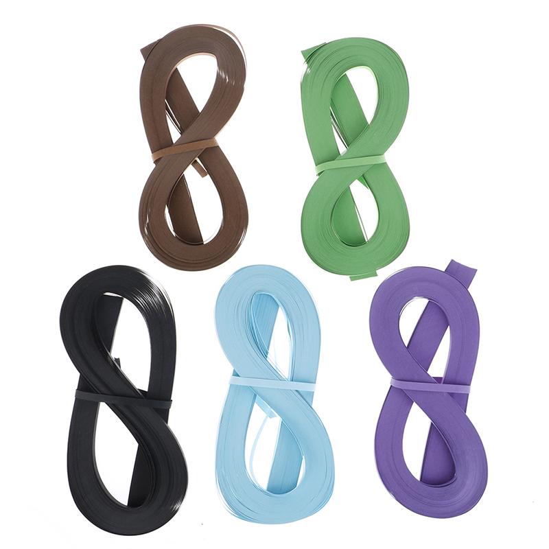 120Pcs/Set Paper Quilling Strips Set 5Mm 53Cm Paper For Craft Diy Quilling Tool