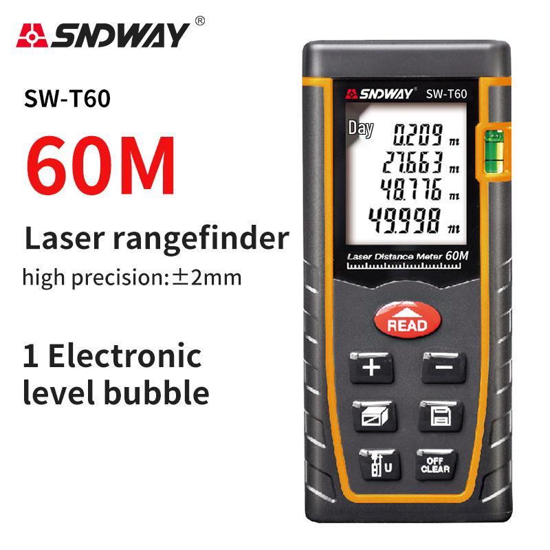 Shen Dawei LDM-T40 Handheld Laser & Infrared Rangefinder Tape Measure