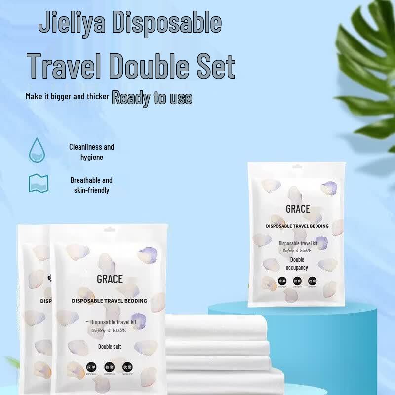 Grace Disposable Travel Bedding Set