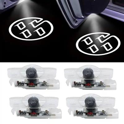 2pcs Led Car Door Light Luces Projector For Toyota AE86 GT86 FT86 GTS Decoration Styling Modification Accessories CWH1 W8