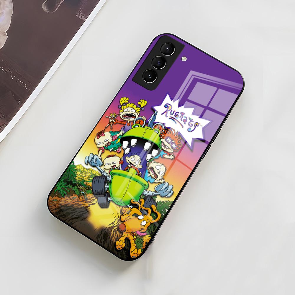 Movie R-Rugrats Cartoon R-ReptarS Phone Case For Samsung A56 A36 A26 A16 A15 A25 A35 A55 A14 A34 A24 A54 Glass Case