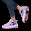 Kids Light-Up Roller Shoes