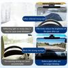Anti glare polarized car sun visor extension, blocking stray light, reducing snow blindness and ultraviolet rays, easy to install on all vehicles