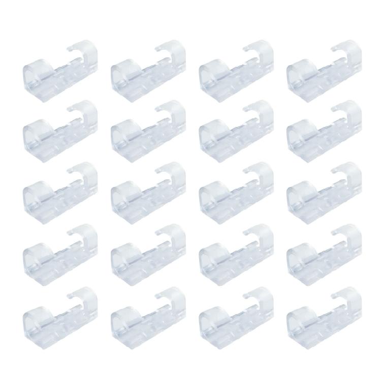 Self Adhesive Cable Organizers Wire Clamp Manager for Secure and Clean Wire Management Home or Work