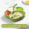 Baby Silicone Divided Cat Paw Plate With Suction For Toddlers Feeding And Training