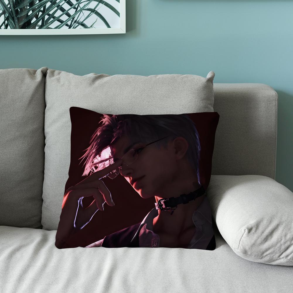 Sylus Love and Deep Space Pillow Case Soft Cushion Cases for Farmhouse Sofa Decor Home Decorations and Protector