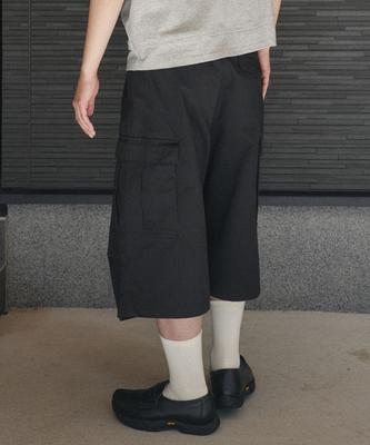 XERO Multi Cargo Over Cotton Shorts [Black]