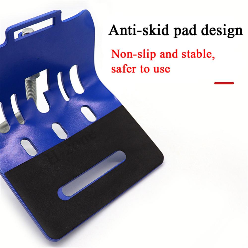 Car Metal Spray Crowbar Bracket Base Repair Tool  Dent Repair Tire Support Tool