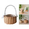 Storage Basket. Flower Flower Pot Fresh Rattan Gifts