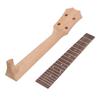 Ukulele Fretboard Neck Set Rosewood Okoume Wood Fingerboard Replacement for 4 String Musical Instrument 23in