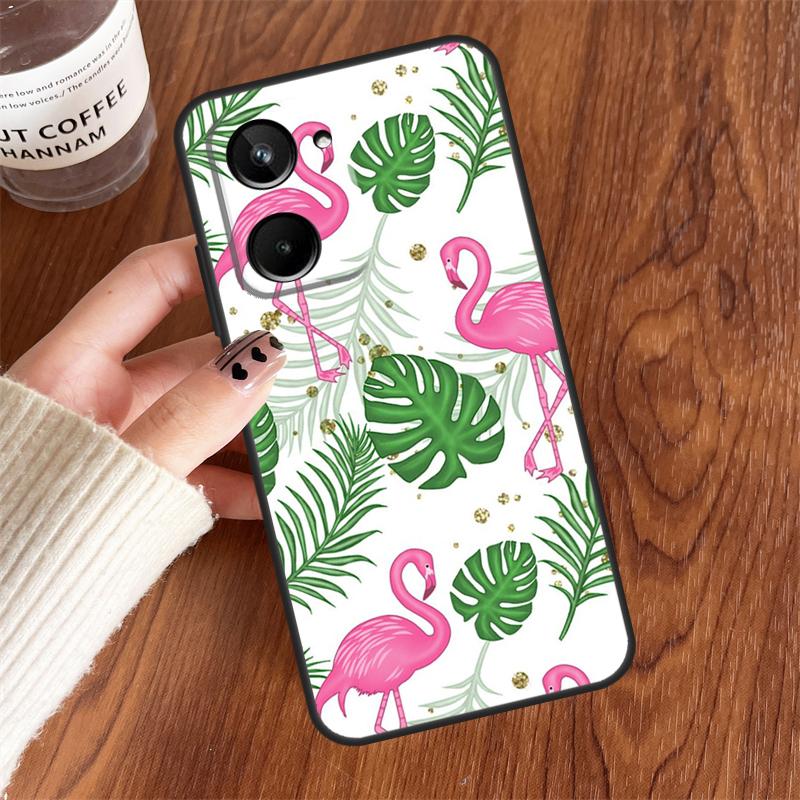 

Птица Фламинго Для Realme GT6 GT7 Pro 10 11 12 13 14 15 Pro Plus C55 C71 C65 C63 C61 C53 C67 C35 C75 Чехол Realme 15 Pro