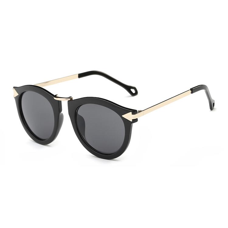 Wenzhou Vogue Latest Luxury Adult Glasses Plastic Sunglasses With Logo Beautiful Sunglasses PC&PC чёрный